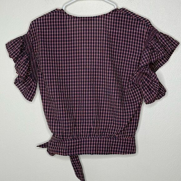 Madewell Flutter Sleeve Blouse - Women’s US S - Picture 3 of 8